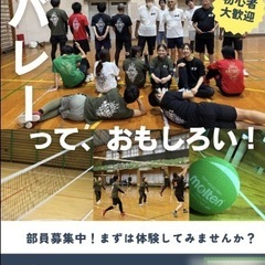 ソフトバレー　メンバー募集中