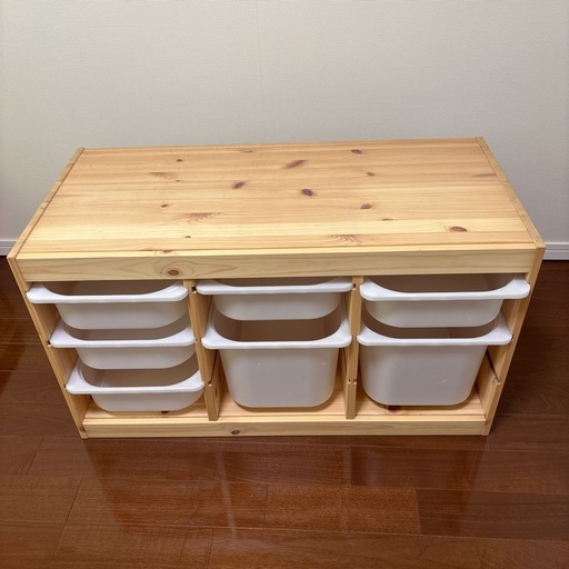 IKEA トロファスト　ナチュラル　白BOX