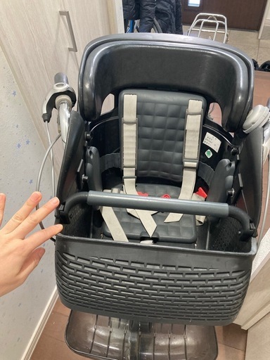 子供乗せ自転車 virgo (ビルゴ) 前乗せチャイルドシート付 