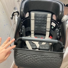 子供乗せ自転車 virgo (ビルゴ) 前乗せチャイルドシート付 の画像