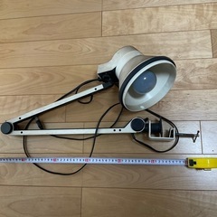 【可動式アームライト】クランプ式 デスクライト 角度調整OK 動作確認済みの画像