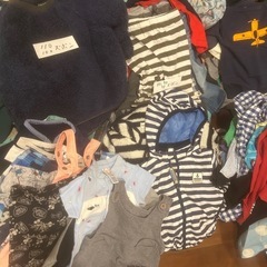 子ども服大量売りの画像