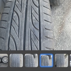 ダイハツ純正15インチホイールタイヤの画像