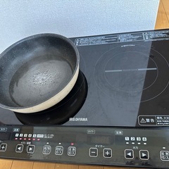 アイリスオーヤマ  IHコンロ 2口の画像