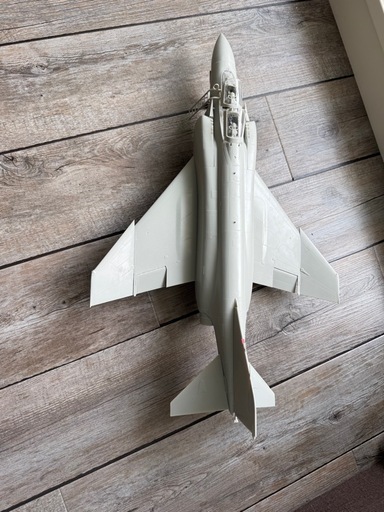 1/32 F-4 ファントムⅡ プラモデル 完品（組立途中・未塗装・パーツ揃い）