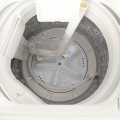 YAMADA ヤマダ電機オリジナル　全自動電気洗濯機　YWM-T60H1  6.0kg  2021年製　動作品の画像