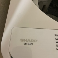 シャープ　4.5kg 洗濯機　ES-G4E7 2019年の画像
