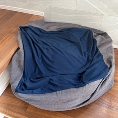 無印良品　ビーズクッションの画像