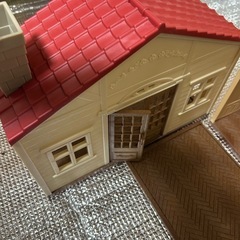 シルバニアハウス　赤い屋根の家の画像