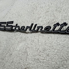 未使用 フェラーリF355ベルリネッタエンブレムバッジ純正 箱無しの画像