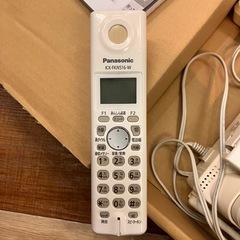 Panasonic FAXと子機セット 通電確認のみの画像