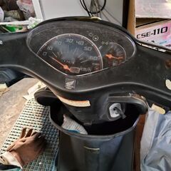 ホンダ　Dio 原付バイク　不動車です。の画像