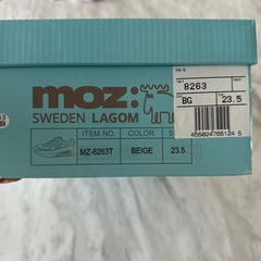 【新品未使用】MOZ スニーカーの画像
