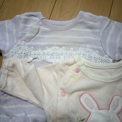 新生児用ロンパース5枚セットの画像