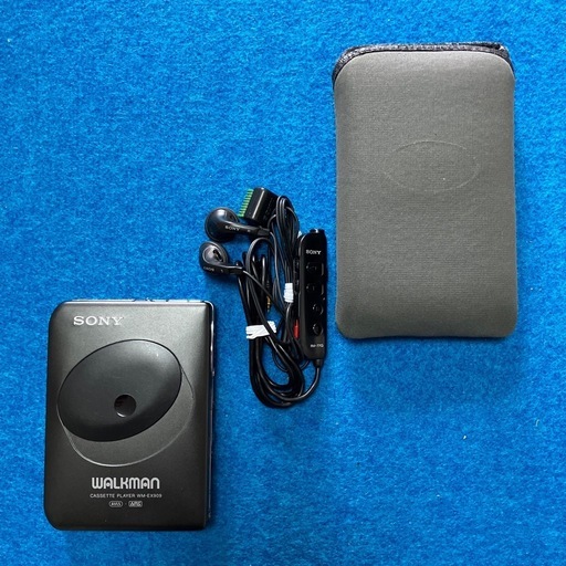 昭和レトロSONYカセットウォークマンWM-EX909現状品、ジャンク品扱い‼️