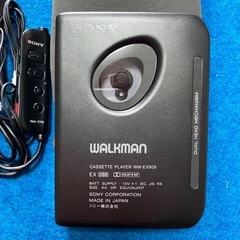 昭和レトロSONYカセットウォークマンWM-EX909現状品、ジャンク品扱い‼️の画像