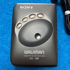 昭和レトロSONYカセットウォークマンWM-EX909現状品、ジャンク品扱い‼️の画像