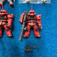 GUNDAM CONVERGE エクシア&シャア専用ザクセット！現状品の画像