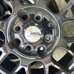 アルミ付き夏タイヤ　15インチの画像