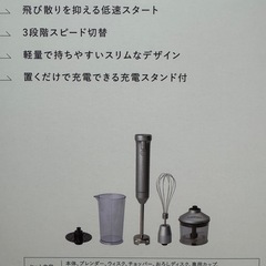 コードレスブレンダーの画像