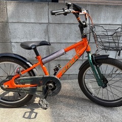 子供の自転車18インチの画像