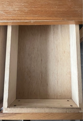 無印良品 タモ材   学習机