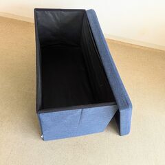 【無料】収納スツール（座れる・大容量）★不具合あり★早い者勝ちの画像