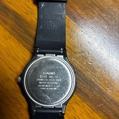 CASIO 腕時計　ブラックの画像