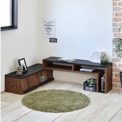 伸縮　テレビ台の画像