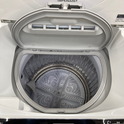 【6ヶ月保証付】SHARPの縦型洗濯乾燥機のご紹介です！！
