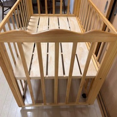 ベビーベッド　値下げ交渉可能の画像