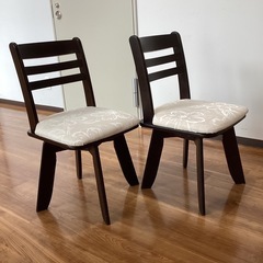 回転式ダイニングチェア【町田市再生家具】253718の画像