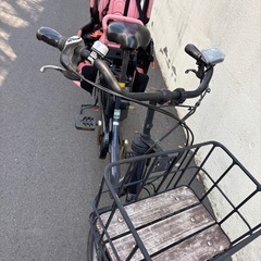今週土曜日まで！子供乗せ電動自転車　お渡し予定ありの画像
