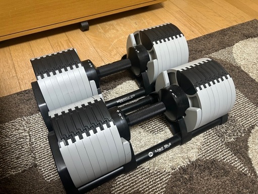 可変式ダンベル NUOBELL 232 32kg×2 ペア 美品 手渡し限定