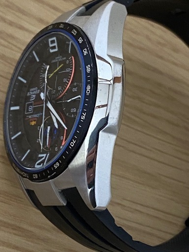 【レア】CASIO EDIFICE Red Bull Racing コラボEFR528RBP-1A ラバーベルト