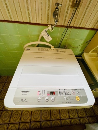 美品　洗濯機　パナソニック