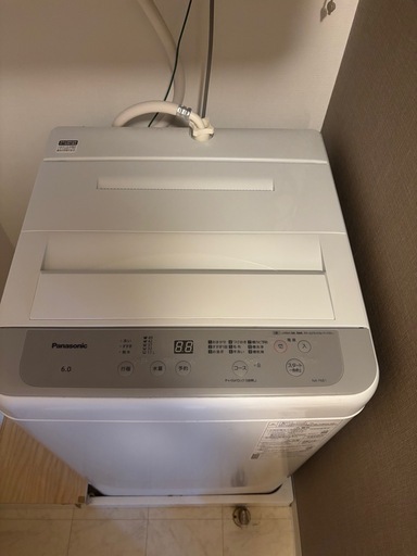 購入者決定！【2023年製】Panasonic 洗濯機 6kg 美品 3/19まで