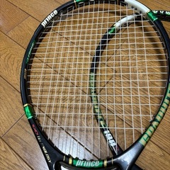 【譲渡先決定】テニスラケット　プリンス　2本の画像