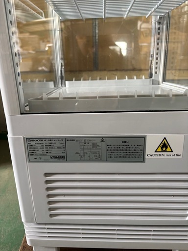 美品　4面ガラス冷蔵庫63ℓ