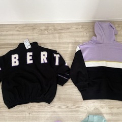 【新品未使用】女の子 長袖 トップス パーカー まとめ売り120の画像