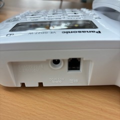 ☆ドリーム荒牧店☆ジモティー割引有☆【クリーニング済み】Panasonic/コードレス電話機/VE-GD27-Wの画像