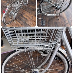 BRIDGESTONE 26インチ 3段階変速ギア付き ライト付き の画像