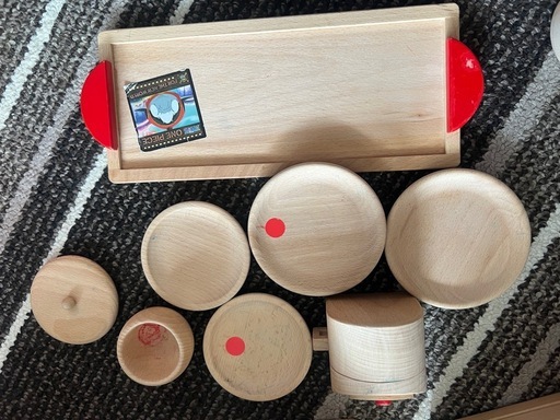 wooden toysミニキッチンセット