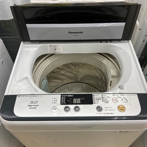【ドリーム池田店】◎ジモティー割対象品◎Panasonic パナソニック 5.0kg洗濯機 NA-F50B7 2015年製【47309