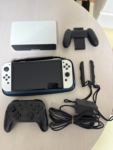 最終値下げSwitch 有機ELモデル ＋ 純正プロコン（箱なし・訳ありケーブル） 最終値下げ