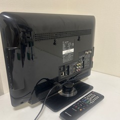 SHARP  AQUOS　液晶カラーテレビ　LC-19K3の画像