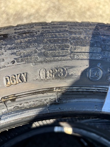 ●1中古コンチネンタルContiEcoCtotact5 215/55R17 サマー4本