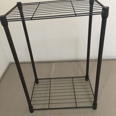 JM20887K 中スチールラック＜幅：約44㎝ 高さ：約64cm 奥行：約30㎝＞中古品【取りに来られる方限定】　 の画像