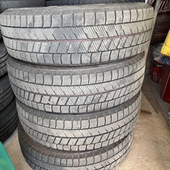 ブリヂストンVRX3　155/65R14＆アルミホイールセットの画像
