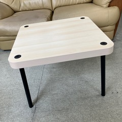 上2603-719 IKEA SONHULT ネストテーブル 木目ベージュ バラ売り キズ汚れ有りの画像